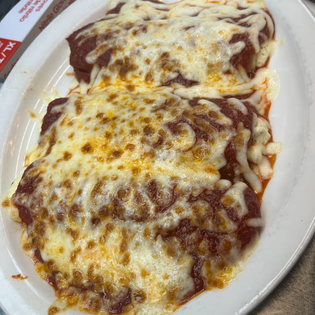 Manicotti.