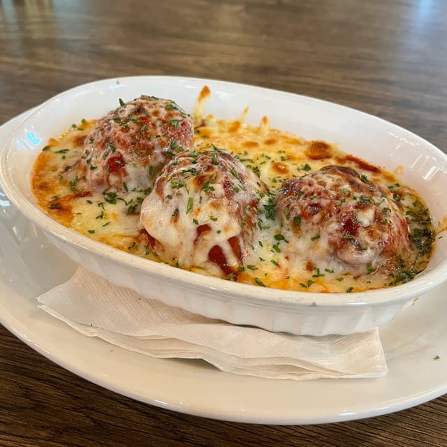 Baked Meatballs Alforno.