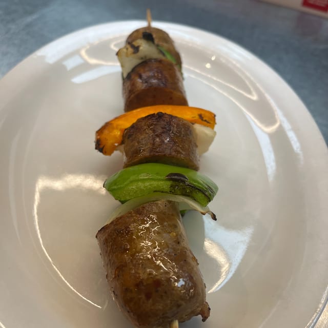 Single Sausage Skewer.