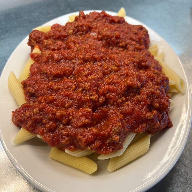 Half Mostaccioli.