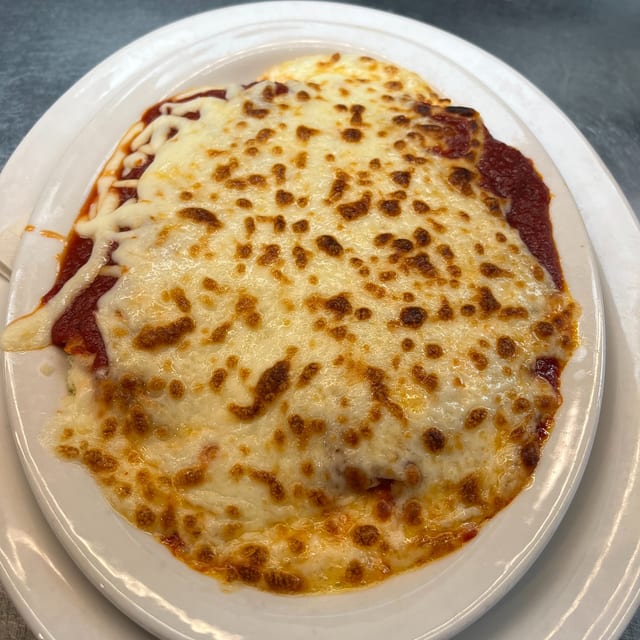 Luncheon Manicotti.