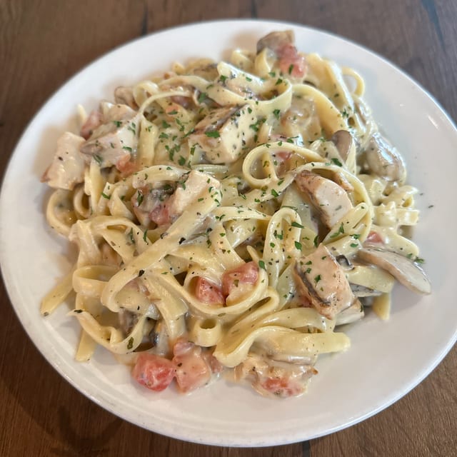 Chicken Tetrazzini.