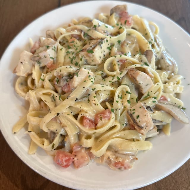 Chicken Tetrazzini.