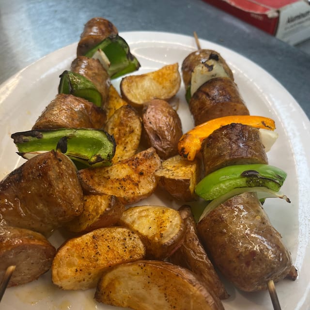 Sausage Siciliano Platter.