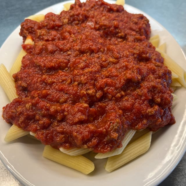 Half Mostaccioli.