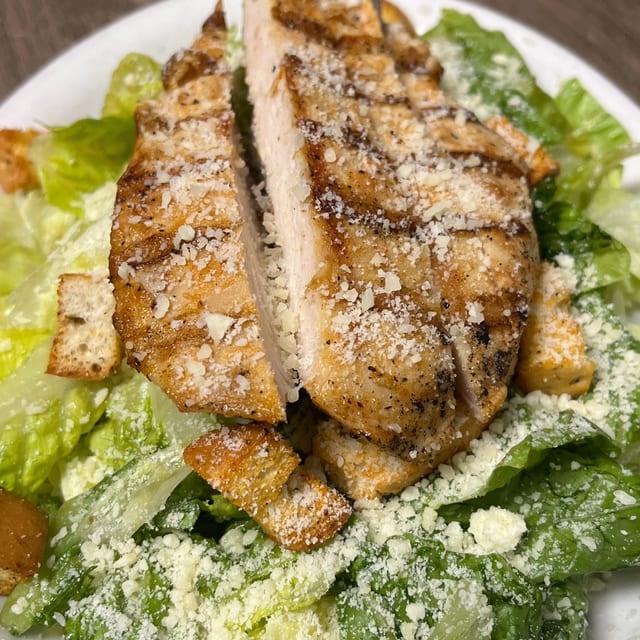 Chicken Caesar Salad.