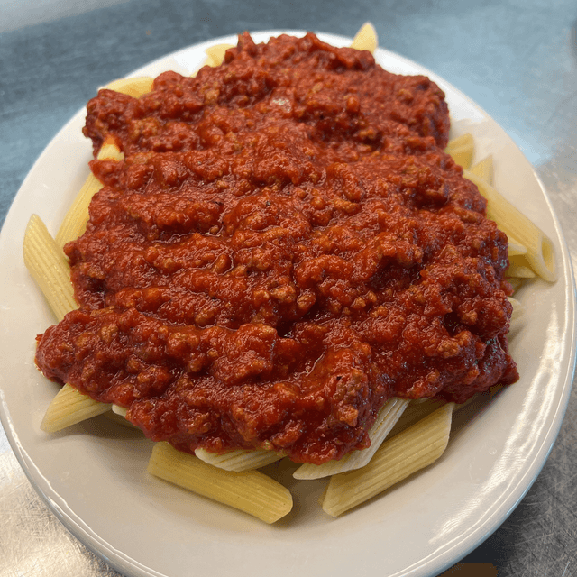 Half Mostaccioli.