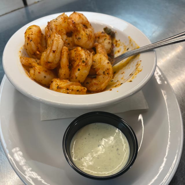 Shrimp Diavolo.