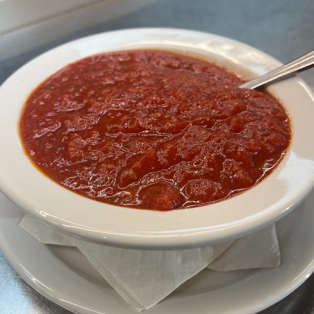 Bowl Marinara Sauce.