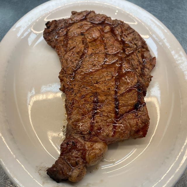 Grilled Rib Eye.