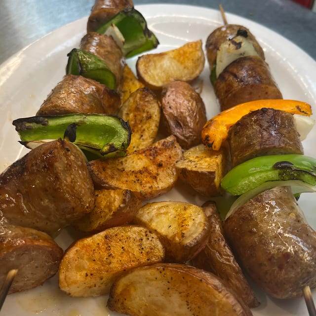 Sausage Siciliano Platter.