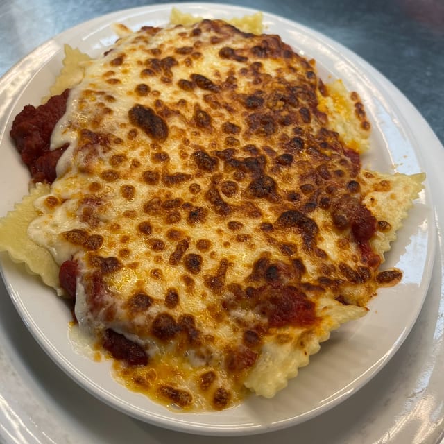 Luncheon Beef Ravioli.