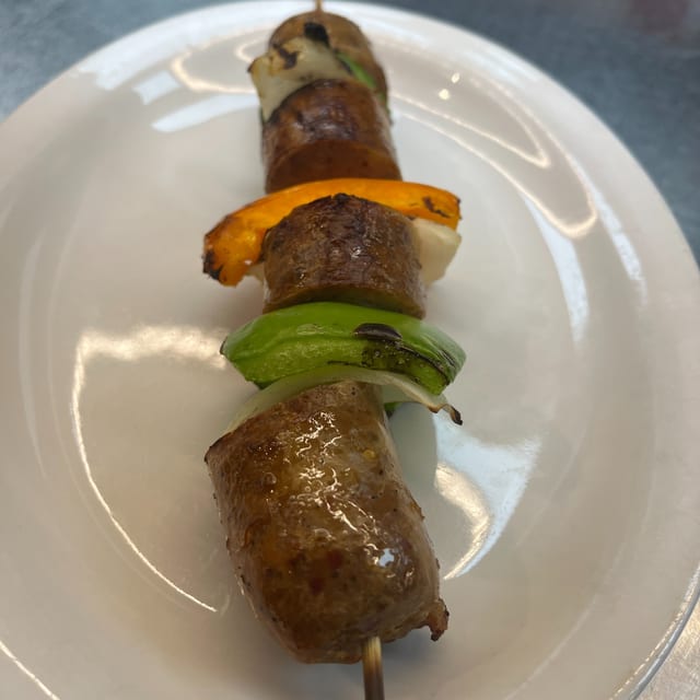 Single Sausage Skewer.