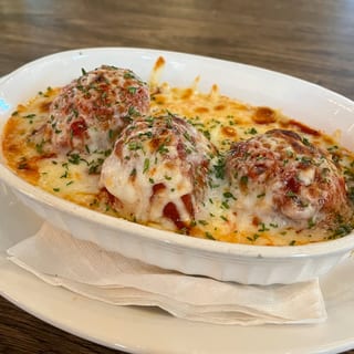 Luncheon Baked Meatballs Alforno