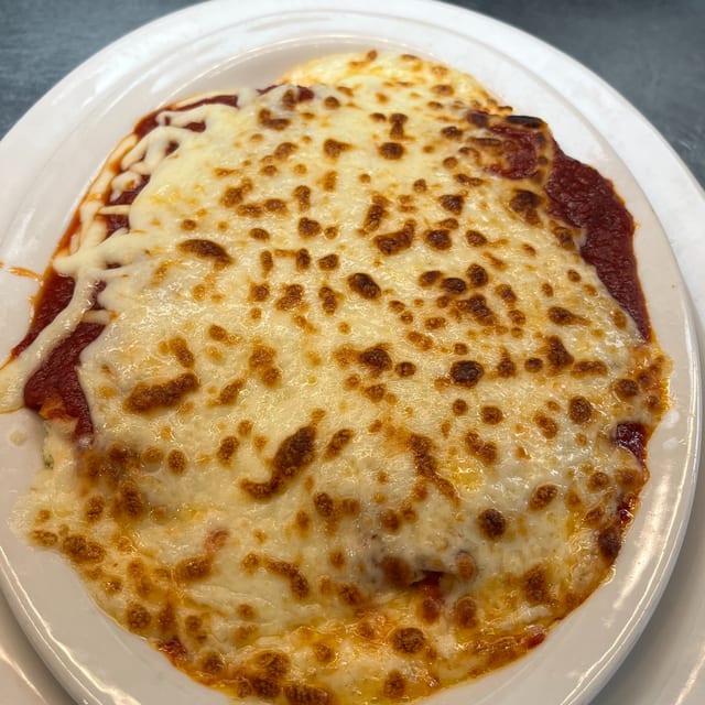 Luncheon Manicotti.